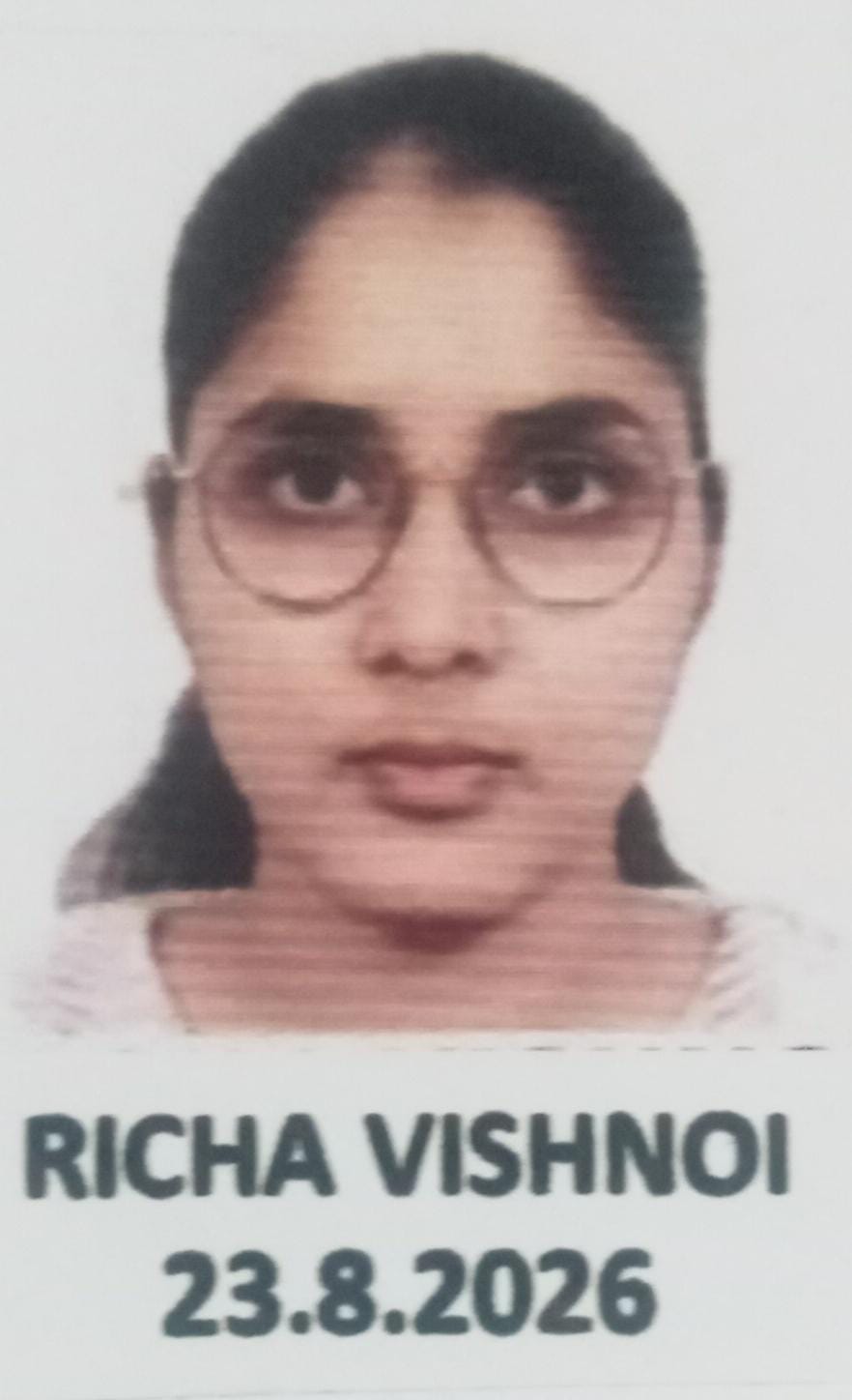 RICHA VISHNOI 